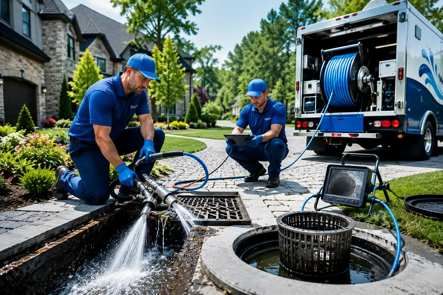 Local outdoor drain cleaning professionals in Vian, OK
